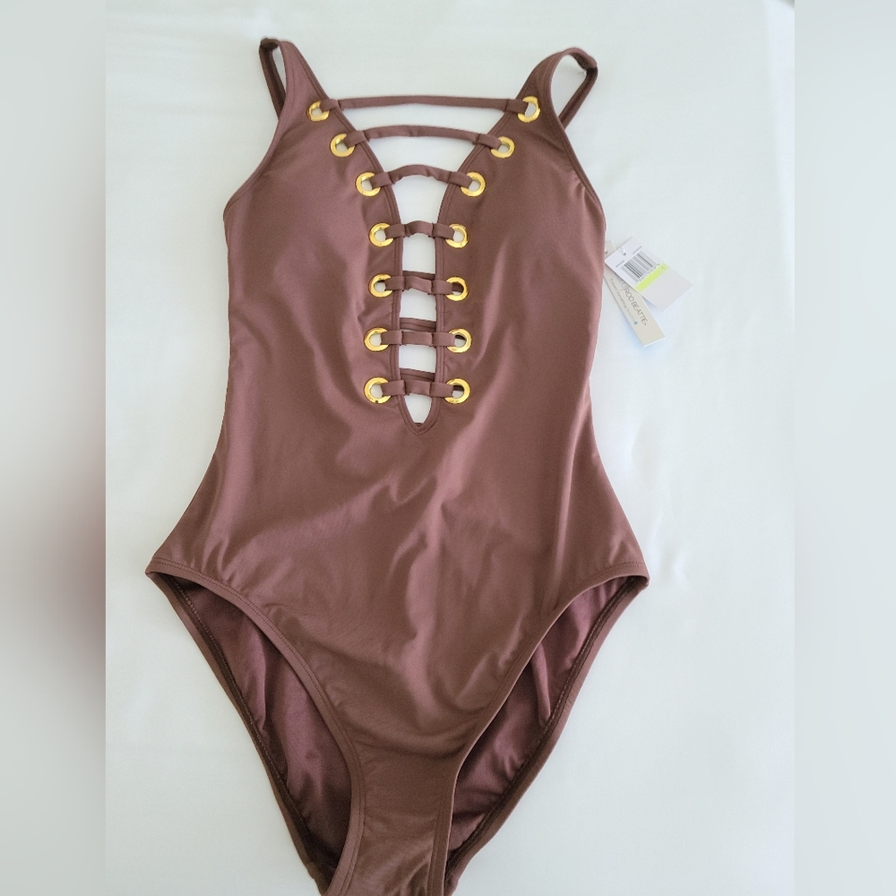 Blue by Rod Beattie Woman's Swimsuit. Size 4   One Piece